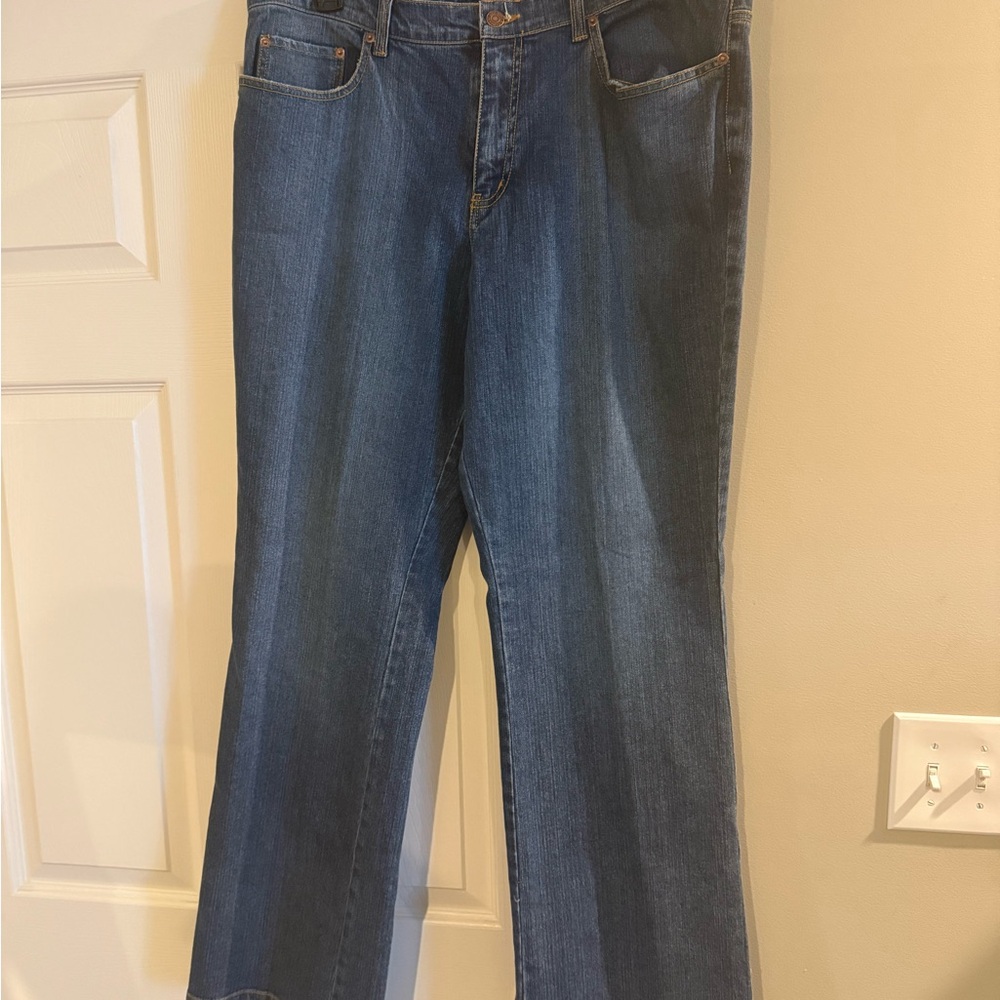 New York & Company Women's Boot Cut Jeans - Classic Blue